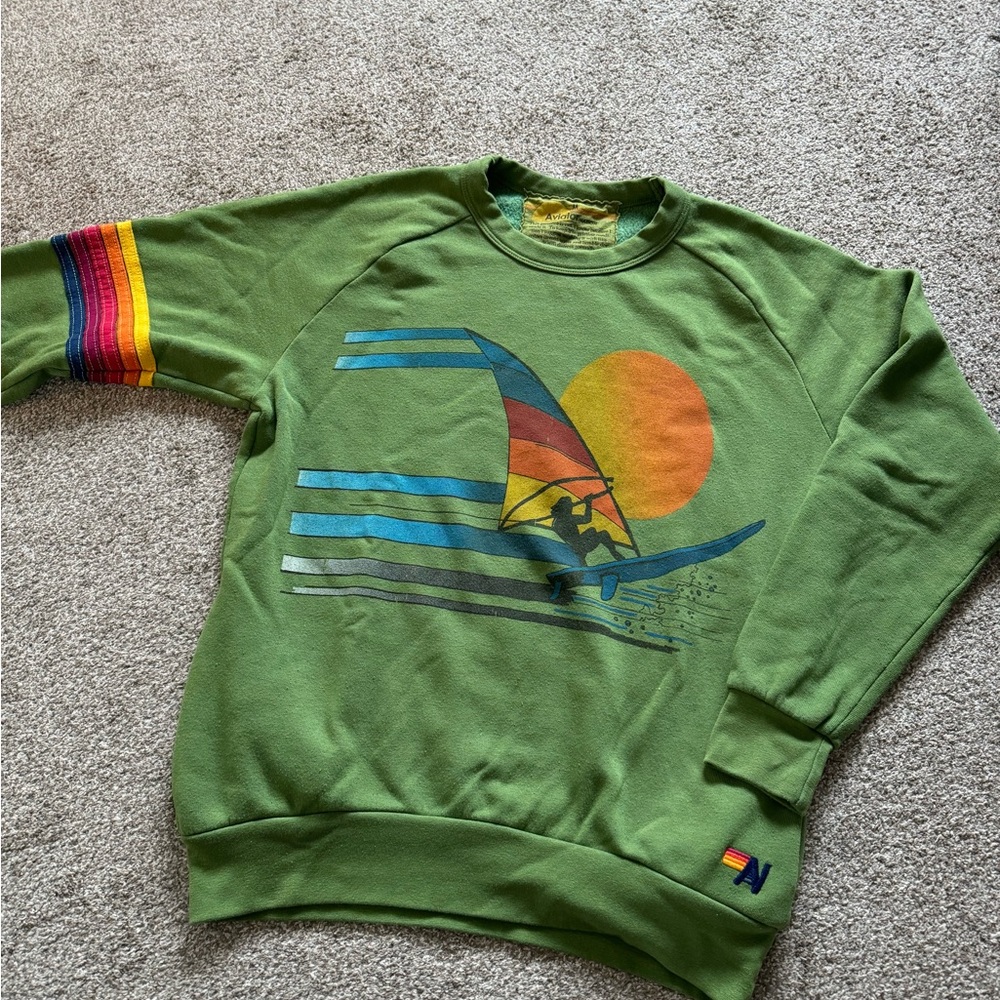 Aviator Nation vintage crewneck sweatshirt